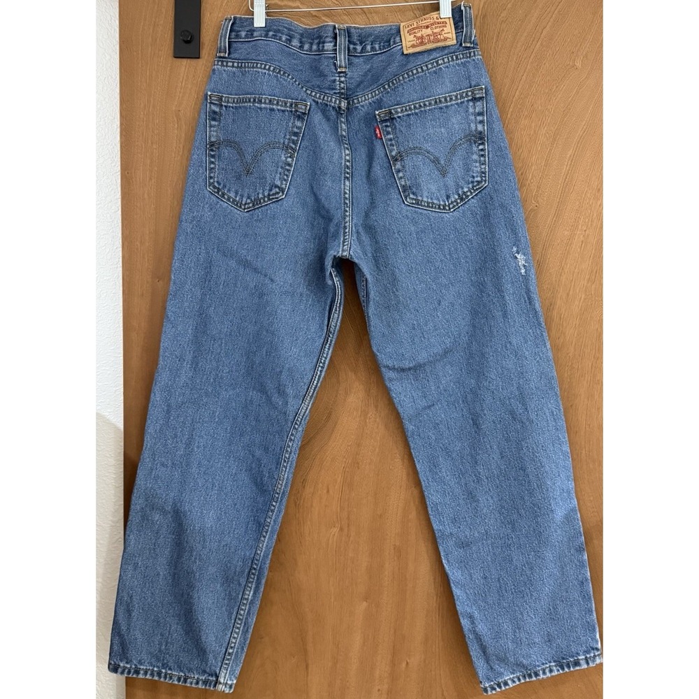 Y2K Levi's 550 Relaxed Fit 34x30(32x29)  Stone Washed Denim Tapered 2009